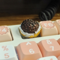 1pc Ferrero Chocolate Artisan Clay Food Keycaps ESC MX for Mechanical Gaming Keyboard